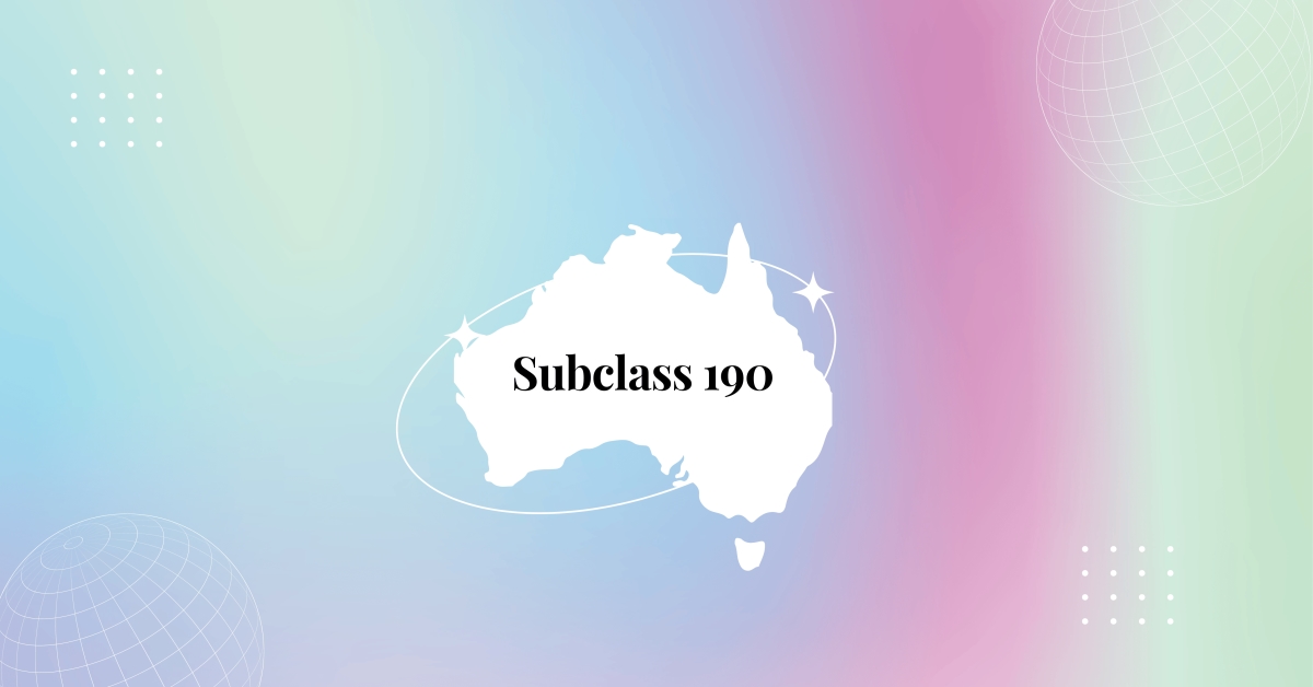 Australia Subclass 190