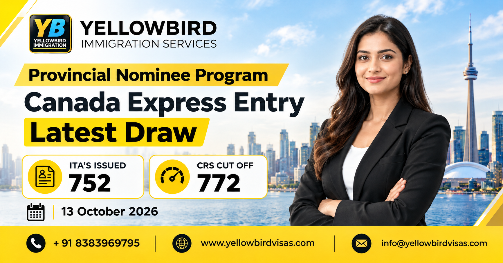 Latest News: Canada Invites 752 Provincial Nominees To Apply For PR