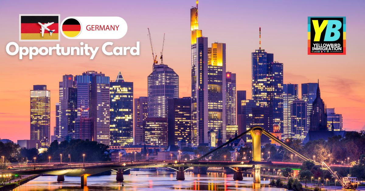 CHANCENKARTE - OPPORTUNITY CARD GERMANY