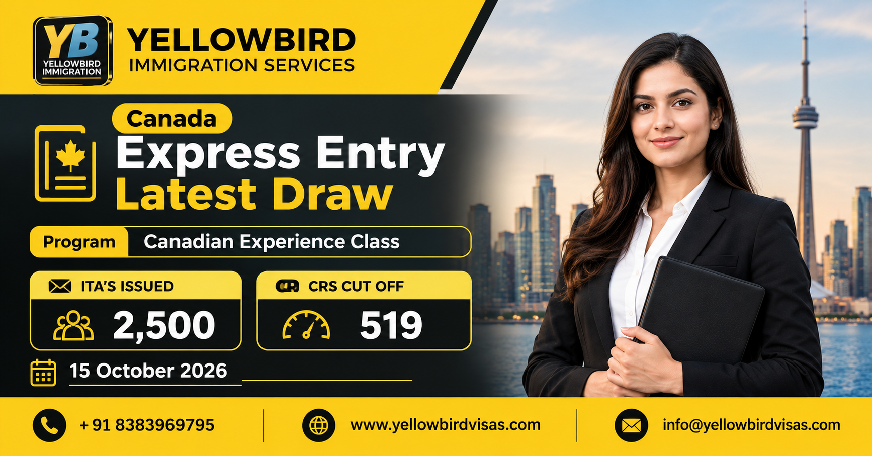 Latest News: Canada Invites 2,500 CEC Candidates To Apply For PR